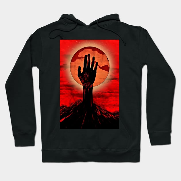 Red Dawn Rising Hoodie by BarrySullivan